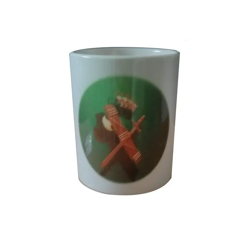 Taza Cerámica Guardia Civil Verde