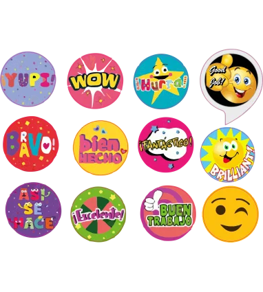 Pegatinas Recompensa Niños (12 unidades)
