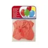 GLOBOS PASTEL ROSA BOLSA DE 20 UNIDADES
