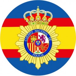 Pegatina Policia UIP Redondo España
