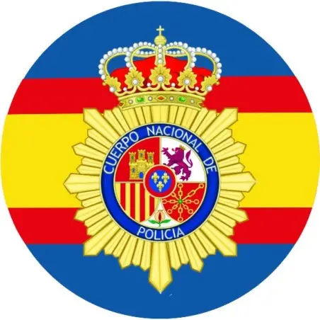 Pegatina Policia UIP Redondo España