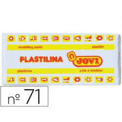 Plastilina jovi 71 blanco -unidad -tamaño mediano