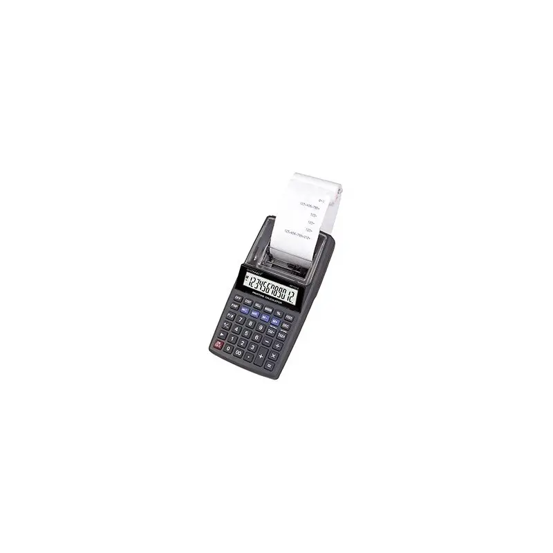 Calculadora q-connect impresora pantalla papel kf11213 12 digitos negra