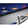 Cuaderno espiral liderpapel a5 micro executive tapa plastico 100h 80 gr cuadro 5mm 5 se paradores con gomilla azul.