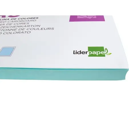 Cartulina liderpapel a3 180g/m2 celeste paquete de 100