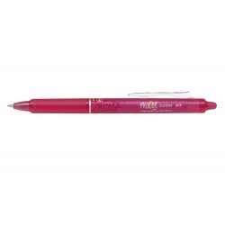 12 Boligrafos pilot frixion clicker borrable 0,7 mm color rosa en blister