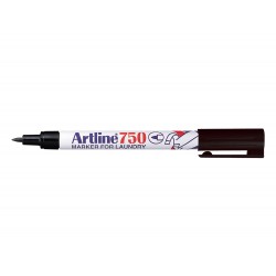 Rotulador artline marcador permanente ek-750 negro punta redonda 0,7 mm en blister...