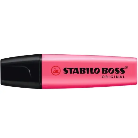 Rotulador stabilo boss fluorescente 70 rosa
