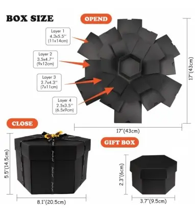 ALBUM DE FOTOS EN CAJA SORPRESA