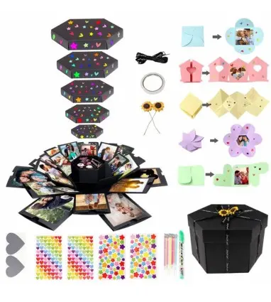 ALBUM DE FOTOS EN CAJA SORPRESA