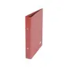 CARPETA DE 2 ANILLAS 40MM REDONDAS LIDERPAPEL FOLIO APAISADO CUERO