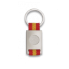 Llavero Metalico bandera de España con circulo