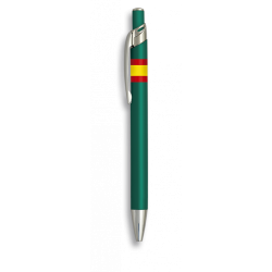 Boligrafo aluminio colores Bandera España