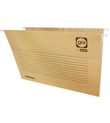 Pack de 25 Carpetas colgantes gio folio 42200 240x350 mm