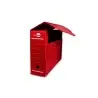 Caja archivo definitivo plastico liderpapel rojo 360x260x100 mm