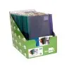 Carpeta liderpapel dossier pinza lateral polipropileno din a4 30 hojas pack de 4 colores surtidos