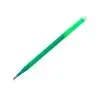 Recambio boligrafo q-connect retractil kf11060 borrable verde caja de 3 unidades