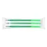 Recambio boligrafo q-connect retractil kf11060 borrable verde caja de 3 unidades