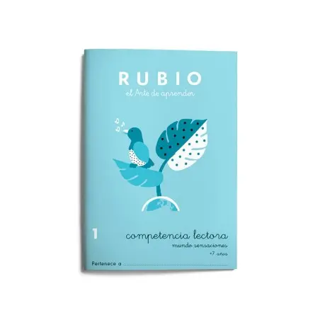 Cuaderno rubio competencia lectora 1 mundo sensaciones