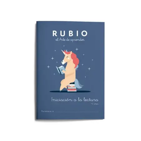 Cuaderno rubio iniciacion a la lectura + 4 años