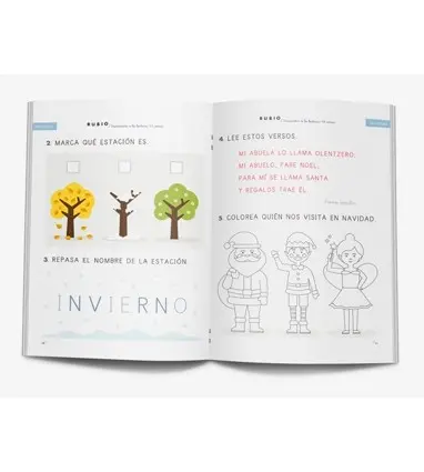 Cuaderno rubio iniciacion a la lectura + 4 años