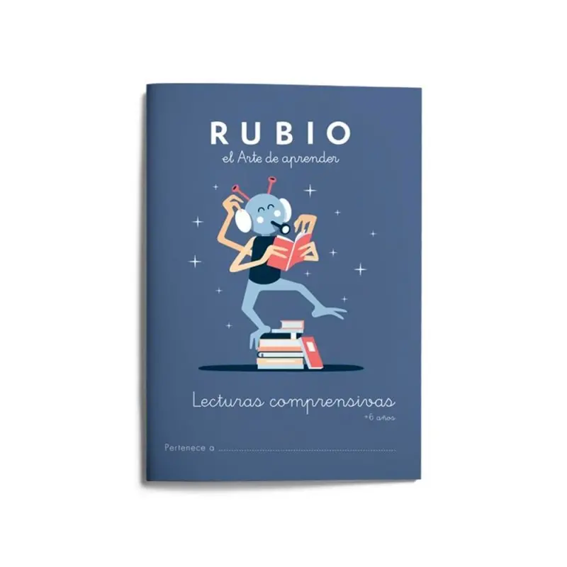 Cuaderno rubio lecturas comprensivas + 6 años