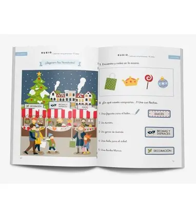 Cuaderno rubio lecturas comprensivas + 6 años