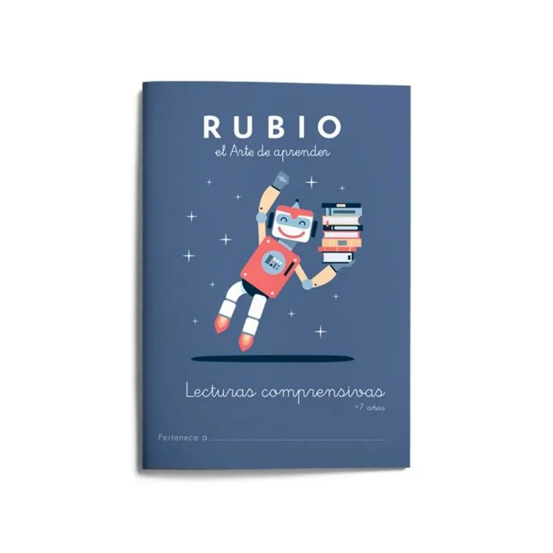 Cuaderno rubio lecturas comprensivas + 7 años