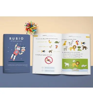 Cuaderno rubio lecturas comprensivas + 7 años