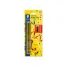 Lapices de grafito staedtler noris n.2 hb blister promocional 120 anivers de 3 uds + afilalapiz con deposito