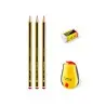Lapices de grafito staedtler noris n.2 hb blister promocional 120 anivers de 3 uds + afilalapiz con deposito