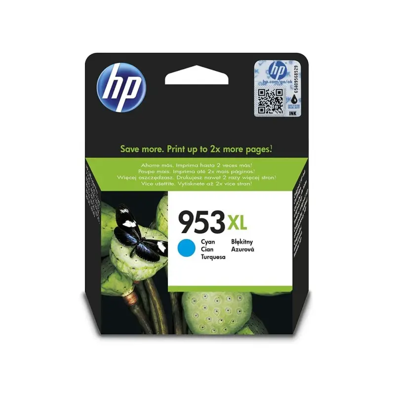 Ink-jet hp 953xl officejet pro 7730/7740/ 8725/8730 cian 1.600 paginas
