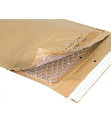 Sobre burbujas crema q-connect c/0 150 x 210 mm caja de 100