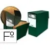Caja transferencia con fuelle folio verde