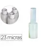 Film extensible manual ancho 100 mm espesor 23 micras 440 g transparente