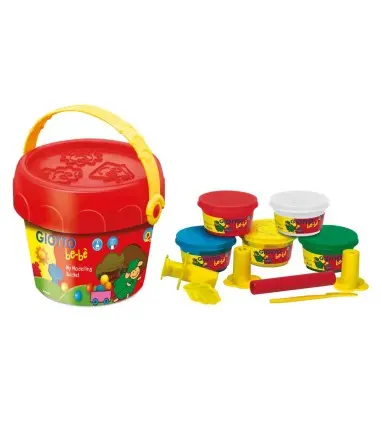 Pasta giotto bebe para modelar cubo maxi con accesorios dermatologicamente testado