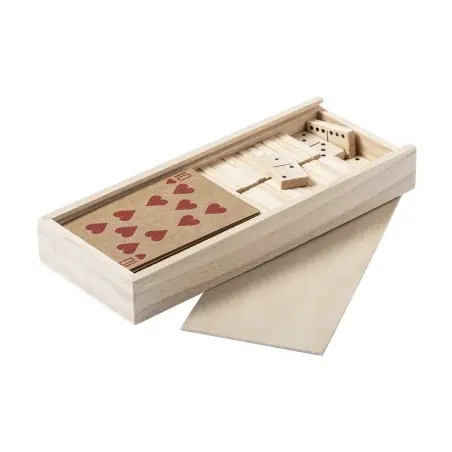 SET JUEGOS HALIN Domino y Cartas