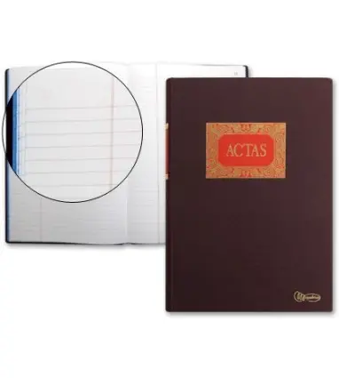 Libro miquelrius folio 50 hojas actas