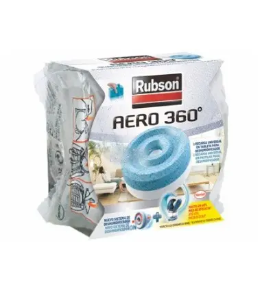 Recambio pastilla deshumidificador rubson aero 360º aromaterapia flores
