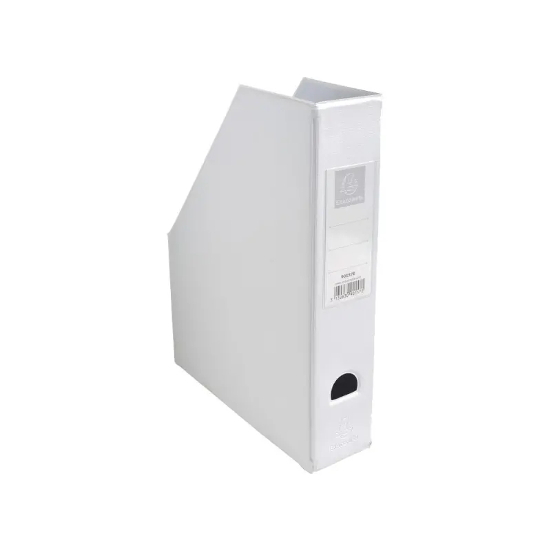 Revistero exacompta pvc lomo 70mm color blanco 230x310x70 mm