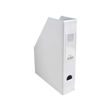 Revistero exacompta pvc lomo 70mm color blanco 230x310x70 mm