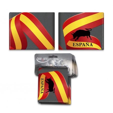 Cartera Billetera impresa España Toro