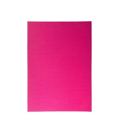 Carton ondulado liderpapel 50 x 70cm 320g/m2 fucsia