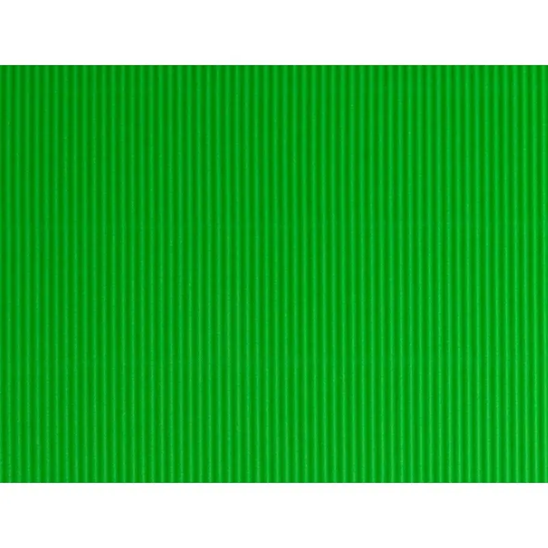 Carton ondulado liderpapel 50 x 70cm 320g/m2 verde pistacho