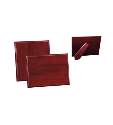 Placa Conmemorativa madera (290 X 230mm) Personalizada a laser Policia Nacional