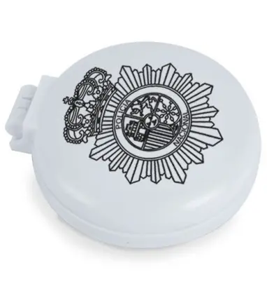 Cepillo Espejo Erizo Policia Nacional