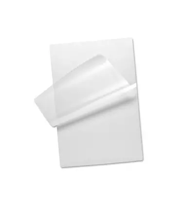 Bolsa de plastificar q-connect 105 x 148 mm din a6 125 mc caja de 100 unidades