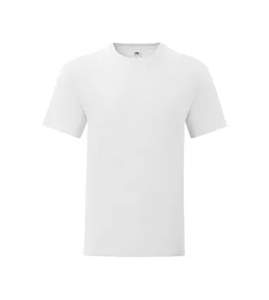 CAMISETA Fruit of the loom ADULTO BLANCA ICONIC