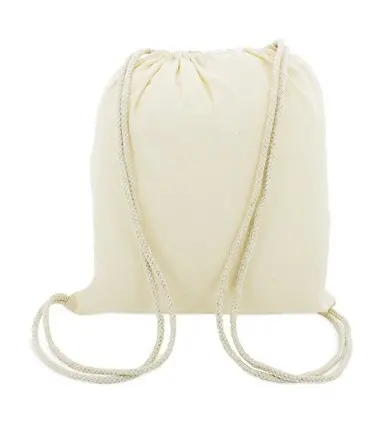 BOLSA MOCHILA Algodon Crudo