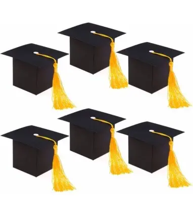 SET 12 CAJITAS GRADUACIÓN DECORACIÓN